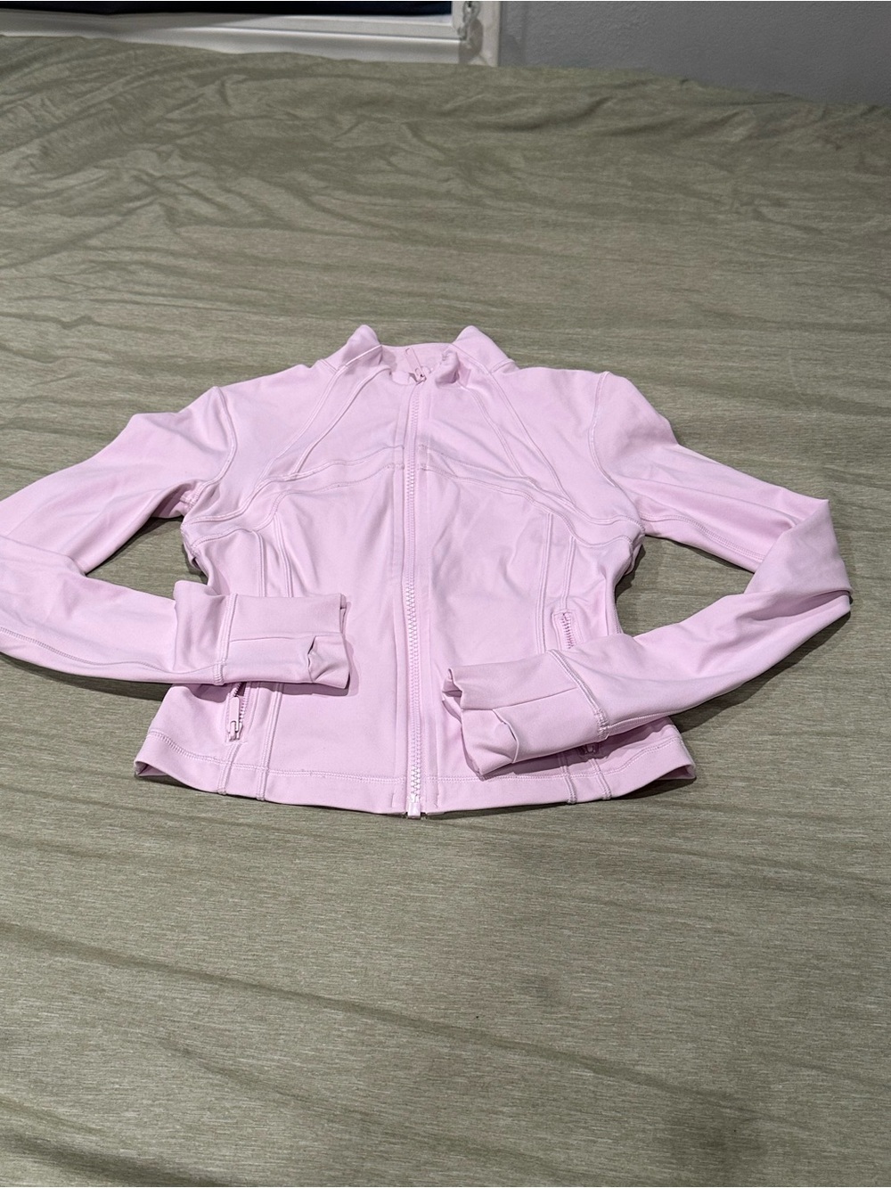 lululemon Define  Light Pink Zip-Up Fitted Jacket - Picture 3 of 10
